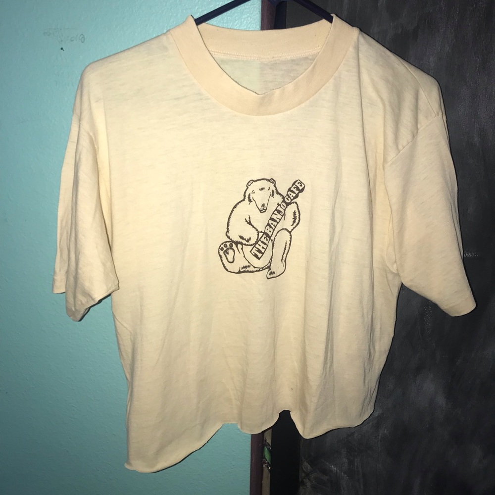 Vintage cropped tee